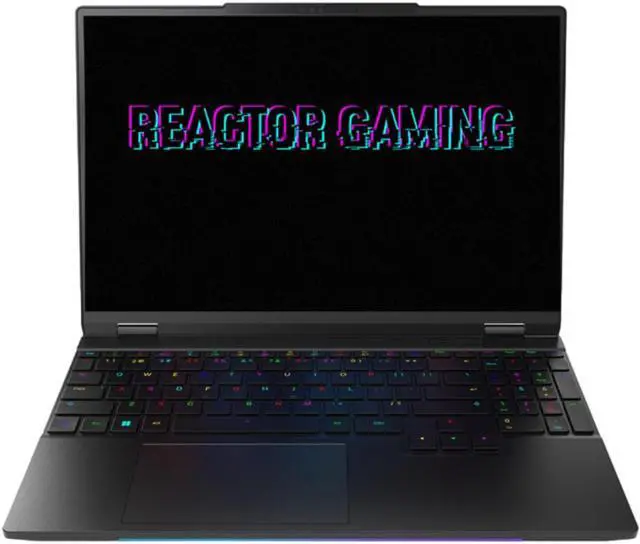 Main image of Reactor Gaming Mk X Gaming Laptop, 15.3" QHD 240Hz Display, Intel Core i9-14900HX, Nvidia RTX 4070, 16GB DDR5 RAM, 1TB PCIe SSD, Liquid Metal Thermal Paste, Per-Key RGB, Win 11, Black