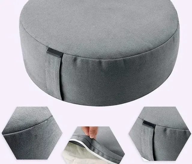 Main image of Vacuum-packed Buckwheat Home Meditation Yoga cushion Comfortable soft round yoga cushion