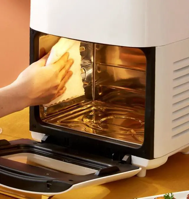Alt view image 3 of 7 - Air fryer Smart electric fryer Electric oven 15L air fryer 10-in-1 Digital Rotisserie Dehydrator Fryers Combo with Racks, 1400W Oil-less Air Fryer Combo With 4 Accessories