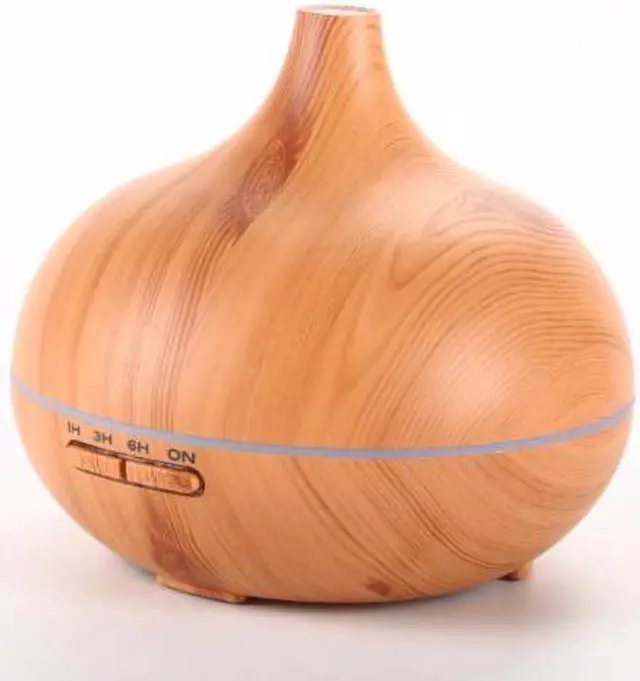 Alt view image 4 of 7 - Wood grain aromatherapy machine Essential oil mute office home gift ultrasonic humidifier remote control aromatherapy machine