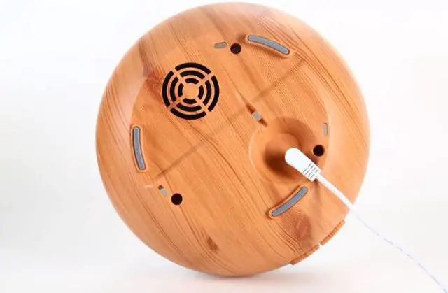 Alt view image 5 of 7 - Wood grain aromatherapy machine Essential oil mute office home gift ultrasonic humidifier remote control aromatherapy machine
