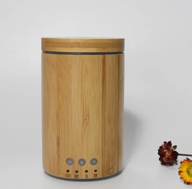 Alt view image 3 of 6 - Bamboo aromatherapy machine Home automatic fragrance machine Large capacity essential oil aromatherapy voice control humidifier