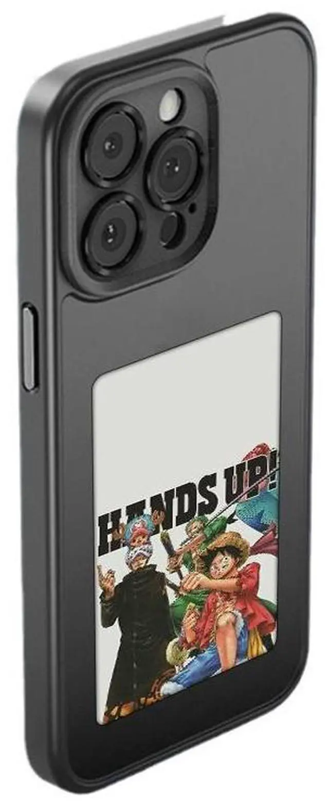 Alt view image 6 of 7 - Smart Ink Screen Projection Phone Case for iPhone,Instantly Displays Photos on The Ink Screen Back Cover.DIY and Customizable Phone Case,Personalize Your Phone