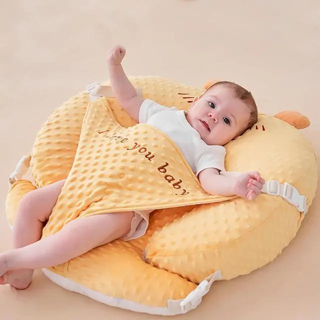 Main image of Reflux Pillow for Baby Design Dual-use Feature, Baby Feeding Pillow, Nursing Pillows for Breastfeeding with Breathable Removable Cover