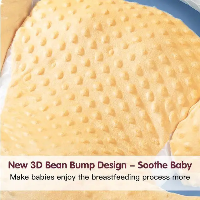 Alt view image 3 of 7 - Reflux Pillow for Baby Design Dual-use Feature, Baby Feeding Pillow, Nursing Pillows for Breastfeeding with Breathable Removable Cover