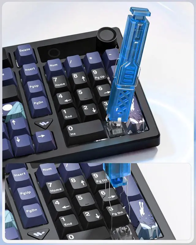 Alt view image 5 of 7 - Womier Keymatic Keycap Puller & Switch Puller for Keyboard Keycap,Keycap Acessory
