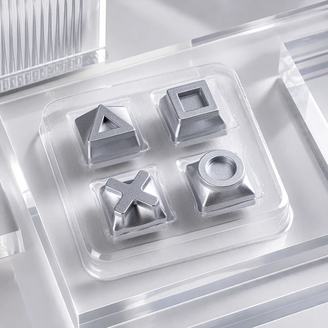 Alt view image 5 of 7 - Womier Real Metal Custom Keycaps,WASD Keycaps for Mechanical Keyboard
