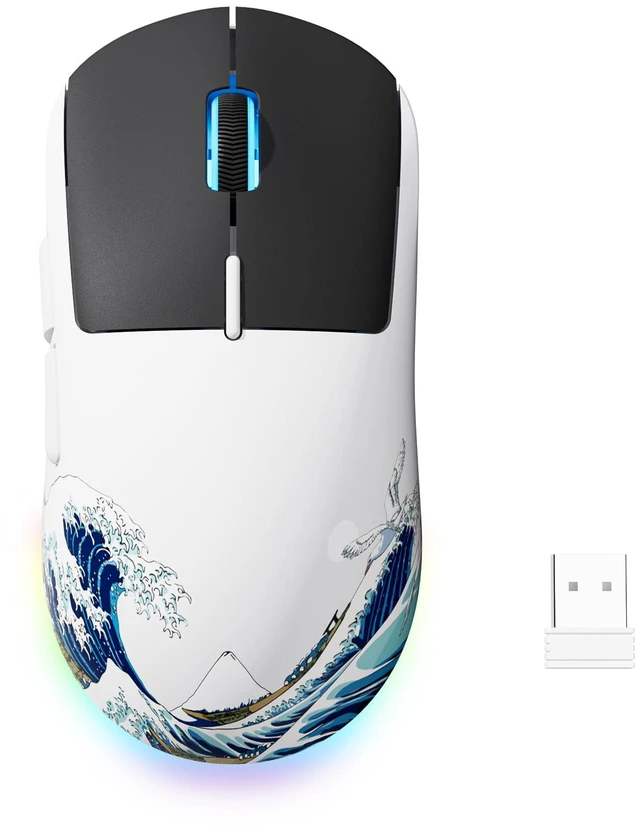 Main image of Womier G57 Wireless Gaming Mouse 80g tri-Mode 2.4G BT USB-C