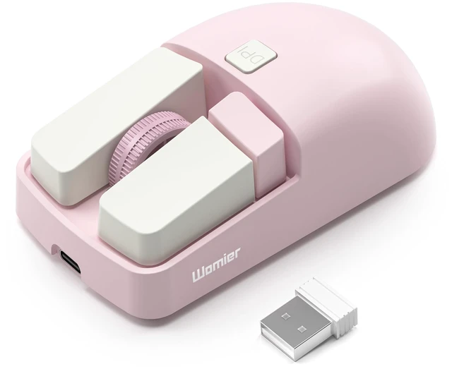 Main image of Womier RM1 Wireless Gaming Mouse, 6400 DPI Gaming Mouse, 2.4G/Bluetooth/USB