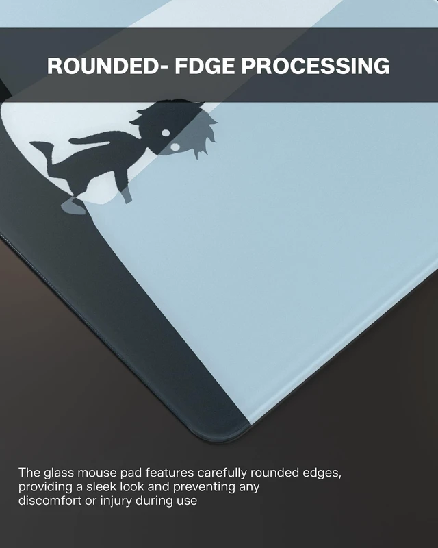 Alt view image 7 of 7 - Womier Gaming Mousepad,Little Boy Graphic Gaming Mousepad, Graffiti