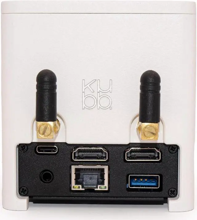 Alt view image 2 of 7 - Fanless Mini Computer (3.15 inch), Intel® N150, 16GB LPDDR5, SSD M.2 256GB, Intel® UHD Graphics 4K, WiFi 6, BT 5.2, Build in France,Win11P, Aluminum, Source