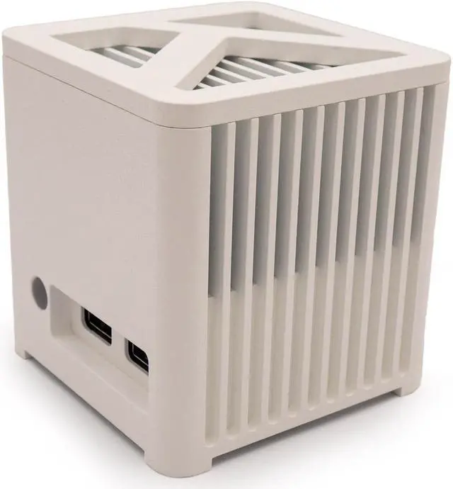Alt view image 5 of 7 - Fanless Mini Computer (3.15 inch), Intel® N150, 16GB LPDDR5, SSD M.2 256GB, Intel® UHD Graphics 4K, WiFi 6, BT 5.2, Build in France,Win11P, Aluminum, Source