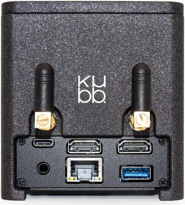 Alt view image 2 of 7 - Fanless Mini Computer (3.15 inch), Intel® N150, 16GB LPDDR5, SSD M.2 256GB, Intel® UHD Graphics 4K, WiFi 6, BT 5.2, Build in France, Win11P, Aluminum, Graphite