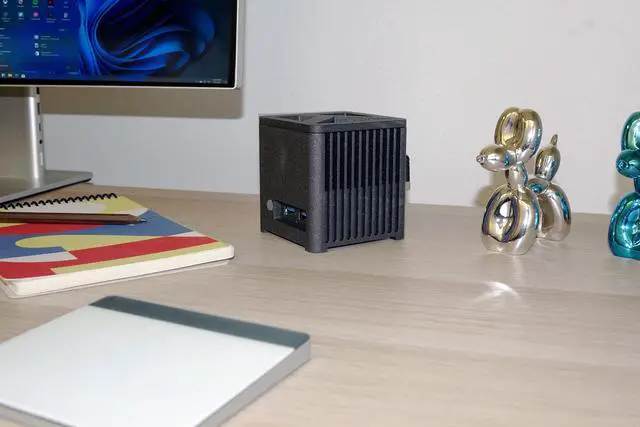 Alt view image 7 of 7 - Fanless Mini Computer (3.15 inch), Intel® N150, 16GB LPDDR5, SSD M.2 256GB, Intel® UHD Graphics 4K, WiFi 6, BT 5.2, Build in France, Win11P, Aluminum, Graphite