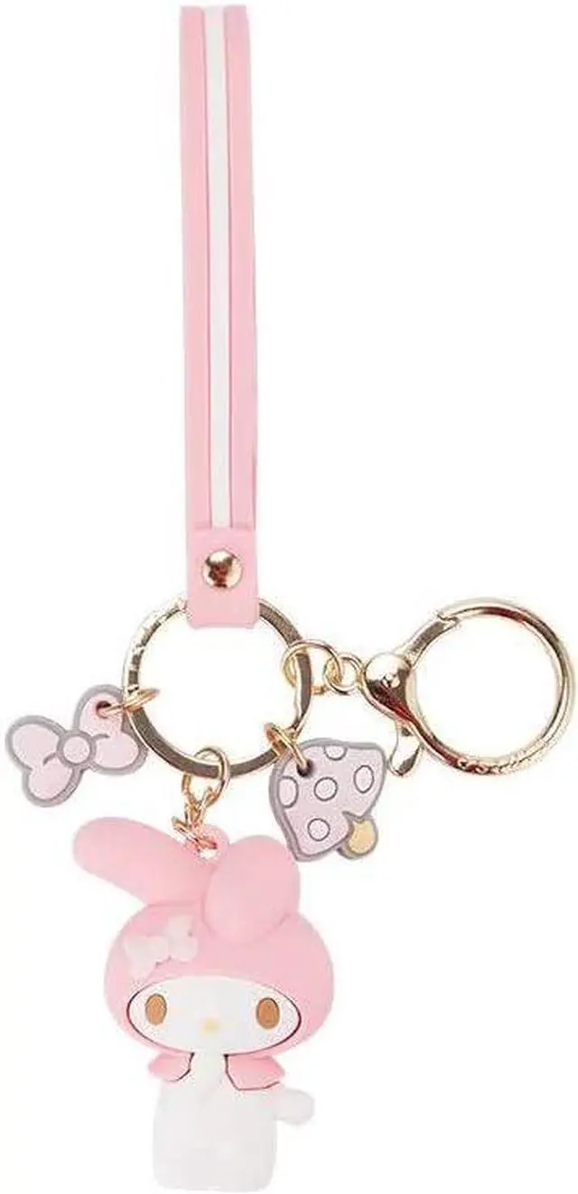 Main image of Cute Kawaii Accessories Anime Keychain Adorable Keychain Keyring Key Purse Handbag Car Charms