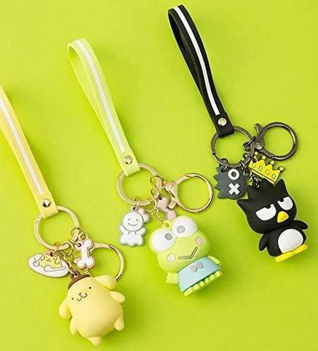 Alt view image 5 of 6 - Cute Kawaii Accessories Anime Keychain Adorable Keychain Keyring Key Purse Handbag Car Charms