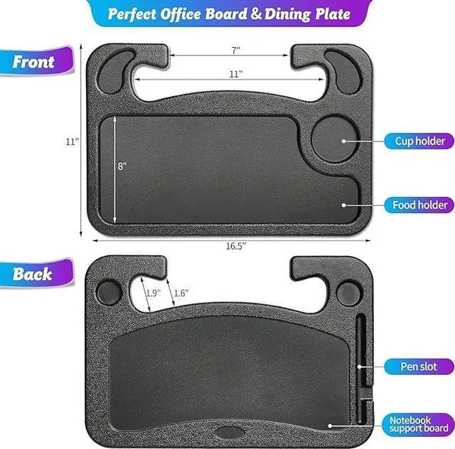 Alt view image 5 of 5 - Trading Car Steering Wheel Desk (1 Unit) Black