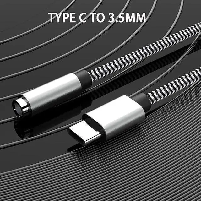 Alt view image 3 of 5 - USB Type C to 3.5mm 4pack Female Headphone Jack Adapter: Type C to Aux Audio Cable Cord Compatible with Samsung Galaxy S22+ S21 Ultra S20 S10 S9 Note 20 10, Google Pixel 6 Pro/5/4/3/2