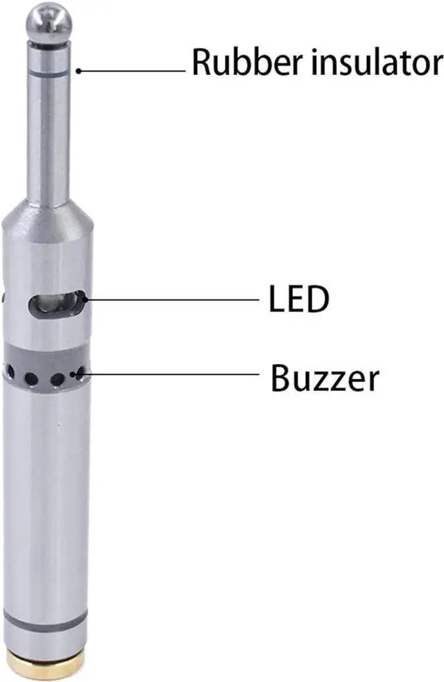 Alt view image 3 of 6 - Electronic Edge Finder Electronic Optical Edge Finder with Precision Touch Point Sensor Beep LED for CNC Lathe
