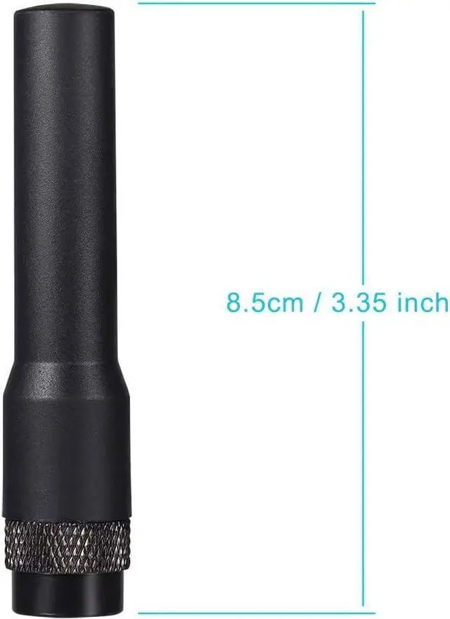 Alt view image 2 of 6 - Dual Band VHF UHF 136-174MHz 400-470MHz Ham Radio Antenna Handheld Two Way Radio SMA Male Soft Antenna 2-Pack for Icom Yaesu Vertex Ham Radio Walkie Talkie Standard Horizon Marine VHF Radio
