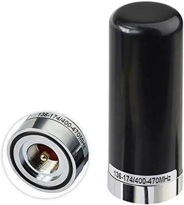 Alt view image 2 of 5 - Vehicle Ham Radio Mobile Radio Antenna Dual Band VHF UHF 136-174MHz 400-470MHz Amateur Radio Low Profile PL259 Male Connector Antenna for Car Truck Ham Radio Two Way Radio Marine VHF Radio