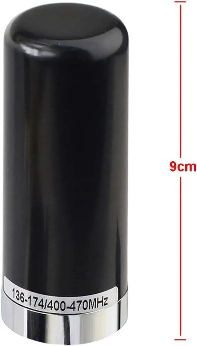 Alt view image 5 of 5 - Vehicle Ham Radio Mobile Radio Antenna Dual Band VHF UHF 136-174MHz 400-470MHz Amateur Radio Low Profile PL259 Male Connector Antenna for Car Truck Ham Radio Two Way Radio Marine VHF Radio