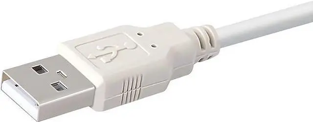 Alt view image 3 of 5 - 2-Pack Dual PS/2 to USB Adapter for PS/2 Port Mouse and Keyboard, Male to Female Cable