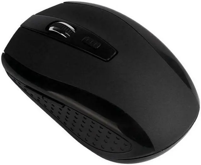 Main image of Wireless Mouse for PC, Mac, Laptop, 2.4 GHz with USB Mini Receiver, Optical Tracking, 12-Months Battery Life, Ambidextrous - Black