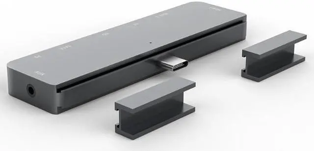 Alt view image 3 of 3 - USB Docking Station, USB C Hub USB 3.0 to Dual HDMI VGA Adapter Triple Display USB C Laptop Docking Station Dual Display for MacBook Pro/Air/M1/M2/Mac, USB C Hub for Dell/HP/Lenovo/Surface