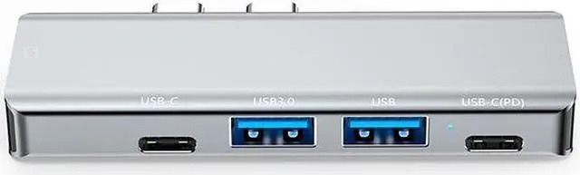 Alt view image 2 of 3 - USB Docking Station, USB C Hub USB 3.0 to Dual HDMI VGA Adapter Triple Display USB C Laptop Docking Station Dual Display for MacBook Pro/Air/M1/M2/Mac, USB C Hub for Dell/HP/Lenovo/Surface