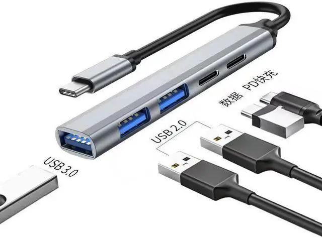 Main image of USB Docking Station, USB C Hub USB 3.0 to Dual HDMI VGA Adapter Triple Display USB C Laptop Docking Station Dual Display for MacBook Pro/Air/M1/M2/Mac, USB C Hub for Dell/HP/Lenovo/Surface