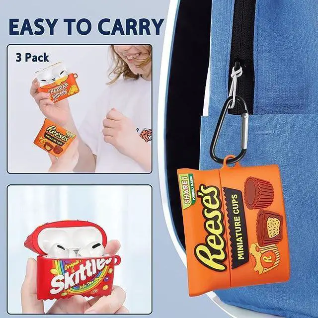 Alt view image 6 of 7 - Airpods Case, Silicone Flower Engraved Protective Case Cover Apple Airpod 2/1 Skin Cover with Keychain for Women Girls, Cactus Green Flower