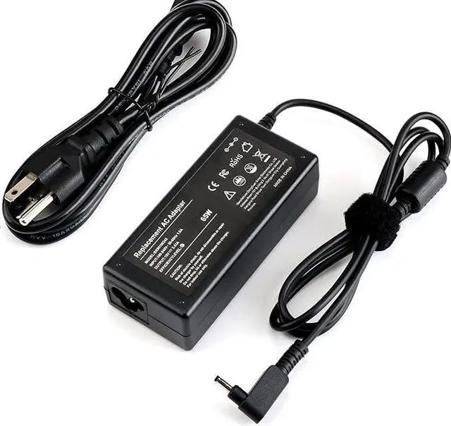 Main image of 19V 3.42A 65W Laptop Charger for Acer Chromebook R11 13 14 15 CB3 CB5 C720 C720P C731 Spin Swift Aspire 1 3 5 N15Q8 N16Q1 Switch A13-045N2A A11-065N1A Power AC Adapter Supply Cord