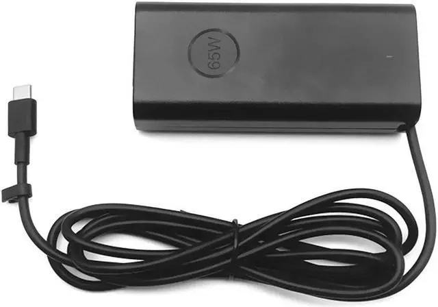 Main image of Laptop Charger 65W Watt USB Type C AC Power Adapter LA65NM190/HA65NM190/DA65NM190 Include Power Cord for Dell XPS 12 9250, XPS 13 9350 Compatible with XPS Series and Latitude 5000 Series