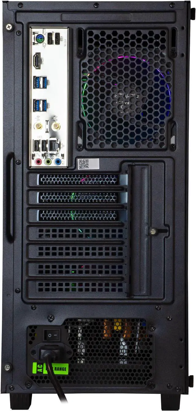 Alt view image 6 of 7 - Periphio Terra Prebuilt Gaming PC |AMD Ryzen 5 5600G (4.4GHz Turbo) | Radeon Vega 7 Graphics | 1TB M.2 NVMe SSD | 16GB DDR4 RAM | Windows 11 Gaming Desktop Computer | WiFi + BT