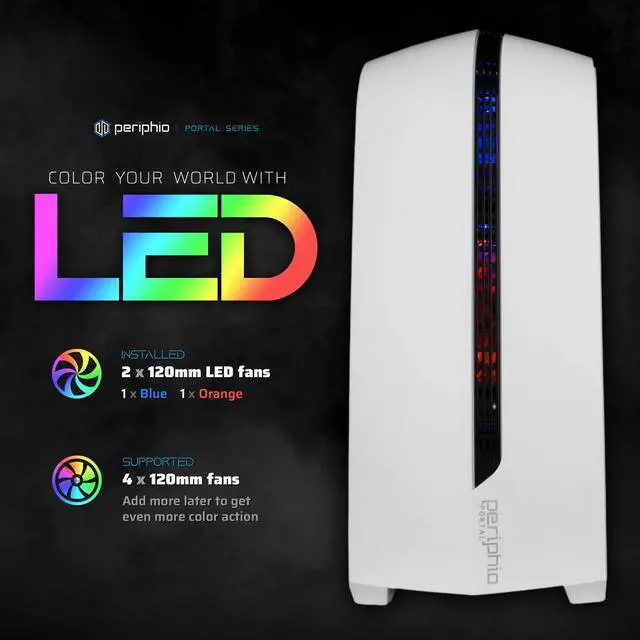 Periphio Warp Prebuilt Gaming PC |AMD Ryzen 5600G Turbo