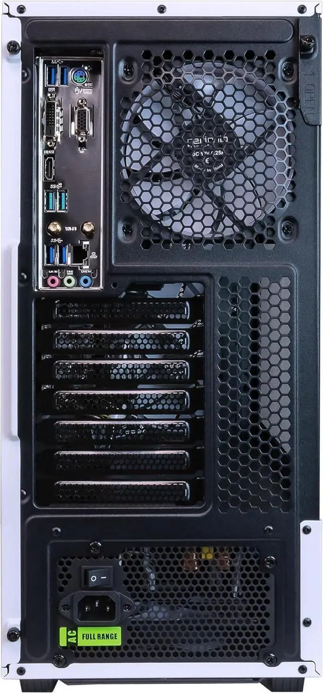 Alt view image 7 of 7 - Periphio Castle Gaming PC Computer - Complete Battlestation Bundle | AMD Ryzen 5 5600G, Radeon Vega 7 Graphics, 1TB NVMe Solid State, 16GB DDR4 RAM, Windows 11, NEW 24" Monitor