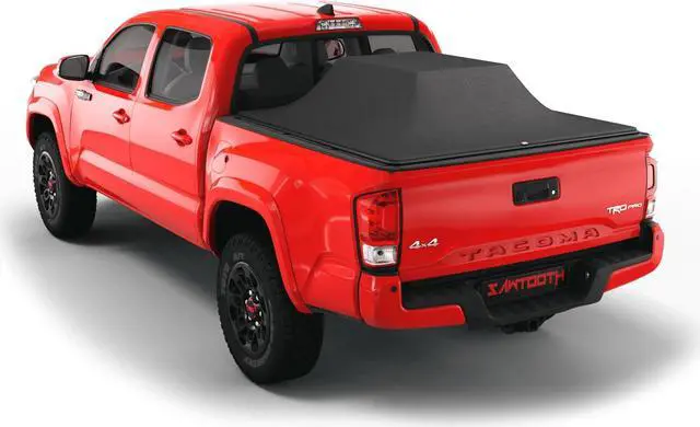 Main image of Sawtooth Expandable Tonneau Cover | Truck Bed Cover | Compatible with Fits 2005-2015 Toyota Tacoma (6'-2" Bed)