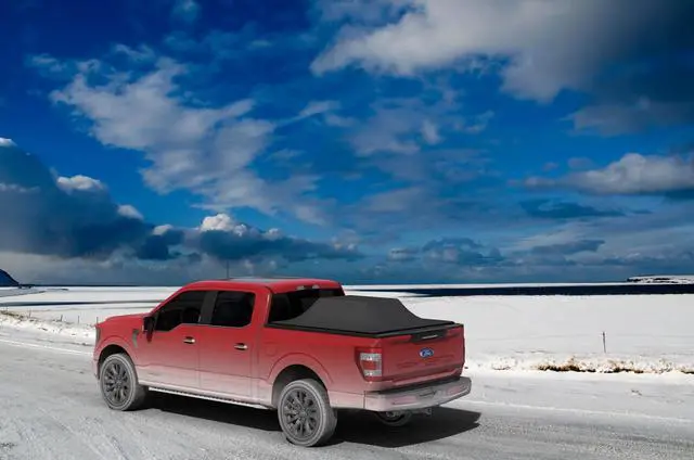 Alt view image 7 of 7 - Sawtooth Expandable Tonneau Cover | Truck Bed Cover | Compatible with 2004-2008 Ford F-150 / Ford Raptor/Ford Lightning (5'-7" Bed)