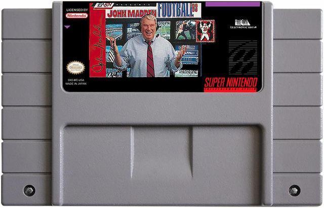 : Samrad John Madden Football '93 Game Cartridge 16 bit