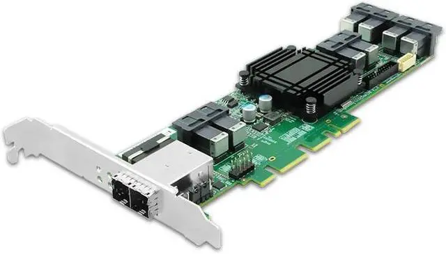 Alt view image 2 of 5 - Shinreal 24-Port Internal and 8-Port External 12Gb/s SAS Expander Card - Hard Drive Controller with 24 Internal Connectors