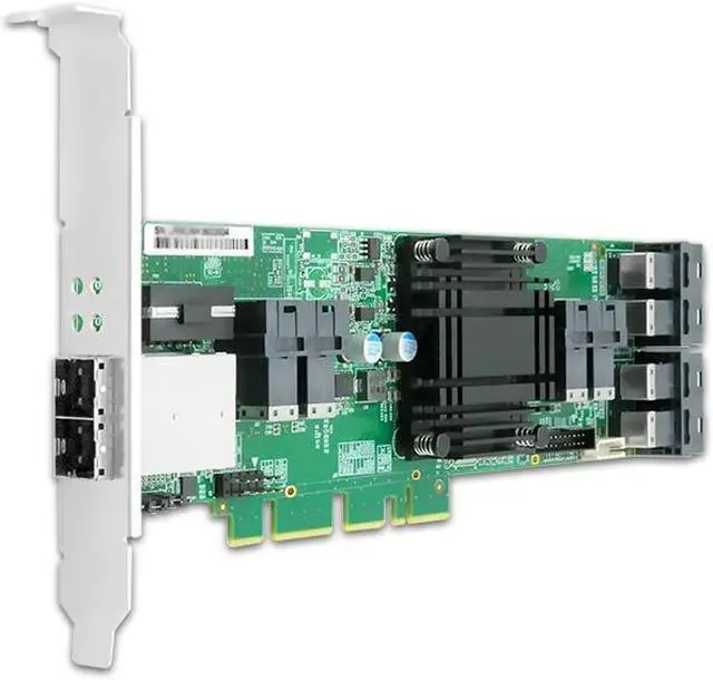 Alt view image 4 of 5 - Shinreal 24-Port Internal and 8-Port External 12Gb/s SAS Expander Card - Hard Drive Controller with 24 Internal Connectors