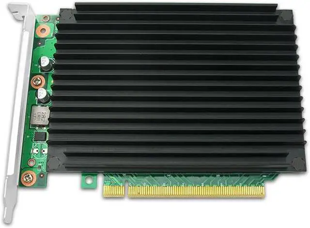 Alt view image 2 of 6 - Shinreal PCIe 4.0 x16 to M.2 NVMe Adapter PCIe Bifurcation with Heatsink, 4 X4 NVMe M.2 SSD in Size 2242/2260/2280-PE3162-4I