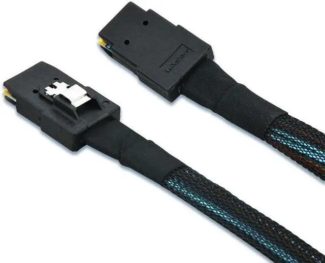 Alt view image 2 of 4 - amphenol Internal Mini SAS 36Pin SFF 8087 to Mini SAS 36Pin SFF 8087 Male Cable