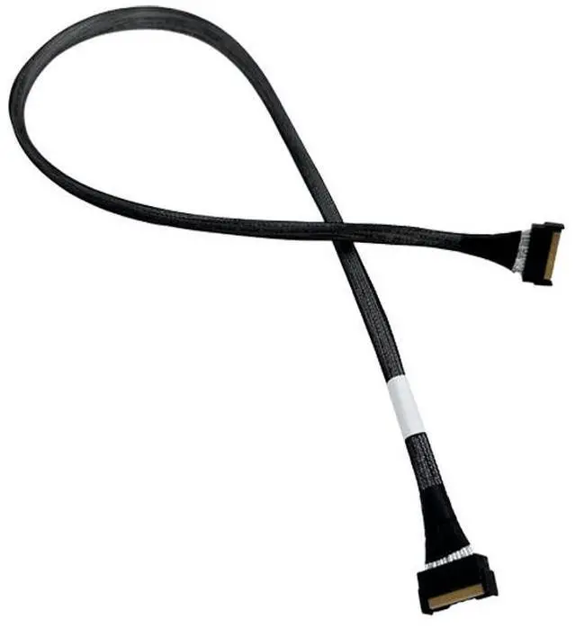 Alt view image 3 of 3 - eshinreal PCIe5.0 High Speed SAS MCIO 8i to MCIO 8i NVMe Cable 80cm