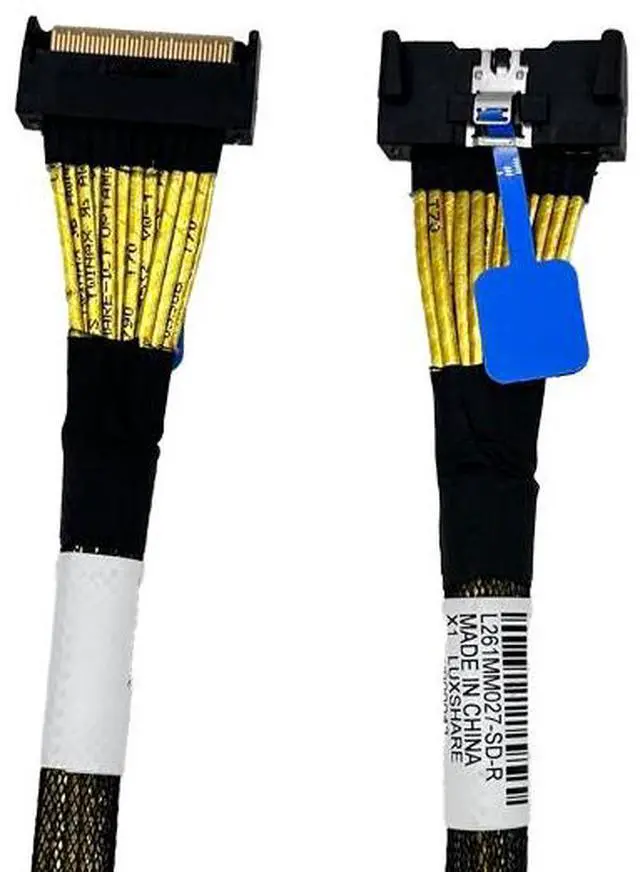 Main image of eshinreal PCIe5.0 High Speed SAS MCIO 8i to MCIO 8i NVMe Cable 50CM