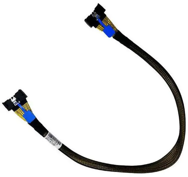 Alt view image 3 of 4 - eshinreal PCIe5.0 High Speed SAS MCIO 8i to MCIO 8i NVMe Cable 50CM