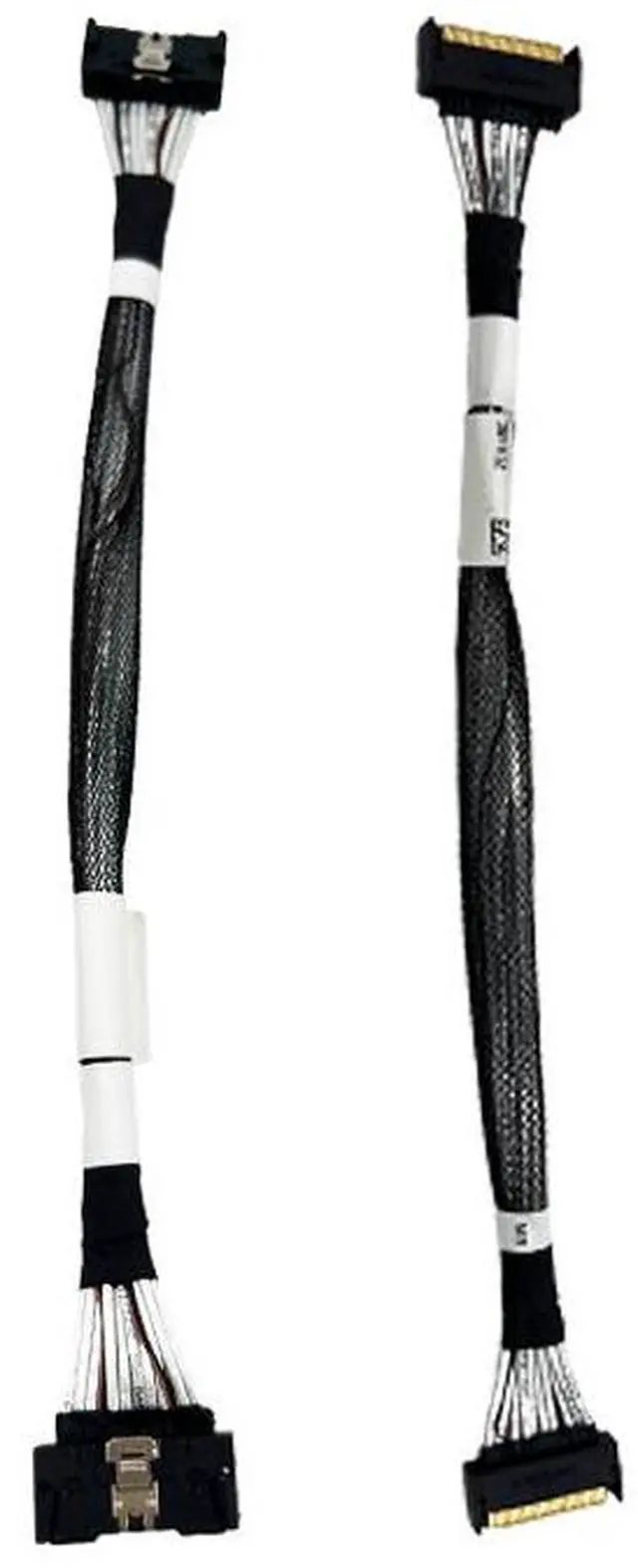 Alt view image 3 of 5 - eshinreal PCIe5.0 High Speed SAS MCIO 8i to MCIO 8i NVMe Cable 26CM