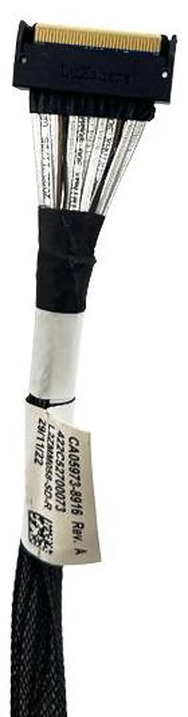 Alt view image 5 of 5 - eshinreal PCIe5.0 High Speed SAS MCIO 8i to MCIO 8i NVMe Cable 26CM