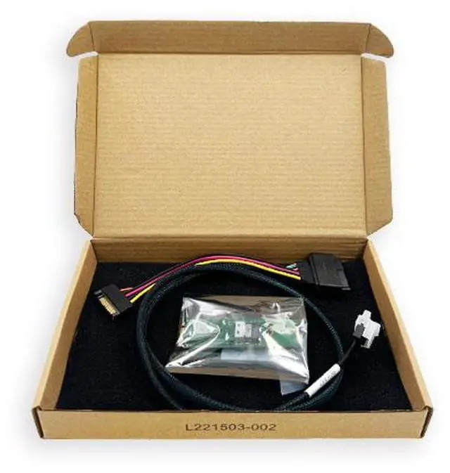 Alt view image 4 of 4 - eshinreal M.2 PCIe 4.0 to SlimSAS SFF-8654 x4 adapter (2280) ---XIC 24SL with SFF-8654 4i to U.2 NVMe Cable